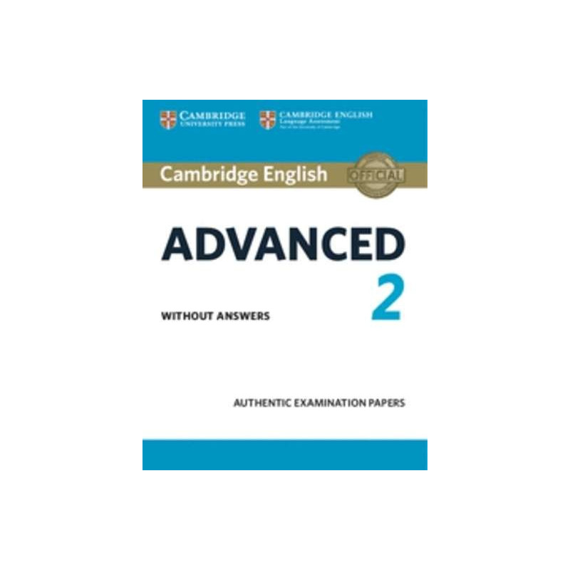 Cambridge English ADVANCED 2 for revised exam from 2015: Student's Book with answers and Audio CD - Cambridge