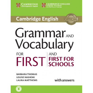 Grammar and Vocabulary for FIRST with answers + CD - Cambridge