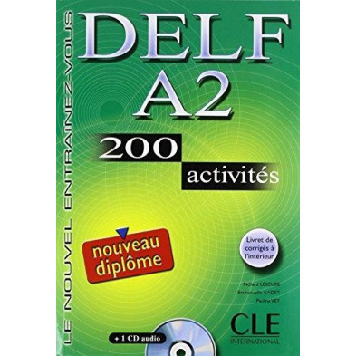 DELF A2 Cahier d'exercises + CD - Ed. Cle international