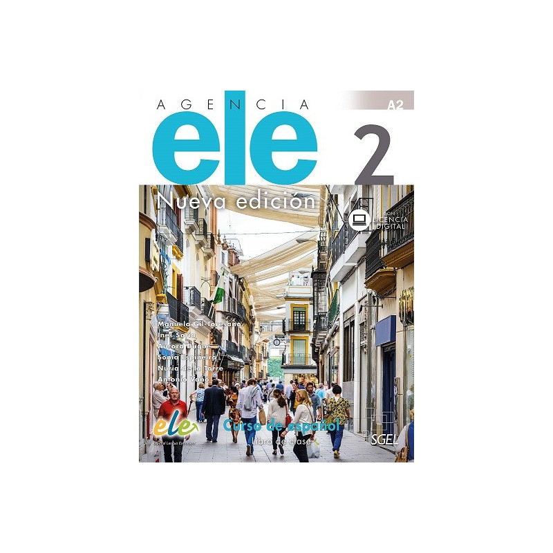 Agencia ELE 2 - Libro de clase + Licencia digital - Ed. Sgel