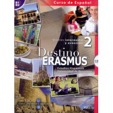 Destino Erasmus Intermedio - Libro del alumno + ejercicios + CS - Ed. Sgel