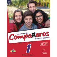 Compañeros 1 (nueva edición) - Libro del alumno + Licencia digital - Ed. Sgel