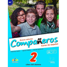 Compañeros 2 (nueva edición) - Libro del alumno + Licencia digital - Ed. Sgel