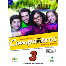 Compañeros 3 (nueva edición) - Cuaderno de ejercicios + Licencia digital - Ed. Sgel