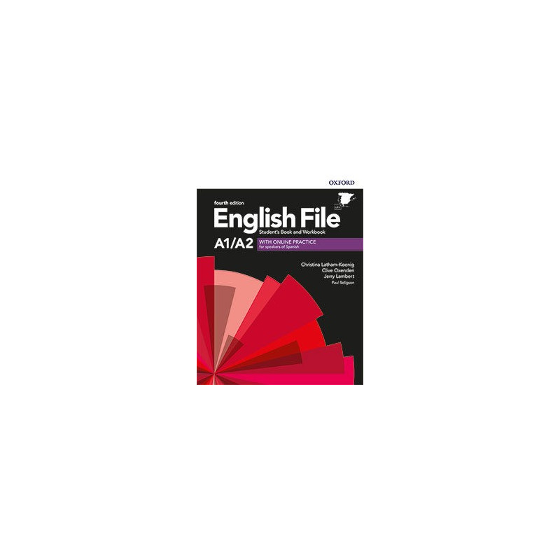 English File 4rd ed A1/A2 Student's book + Workbook with key pack - Ed. Oxford