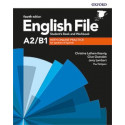 English File 4rd ed A2/B1.1 Student's book + Workbook with key pack - Ed. Oxford