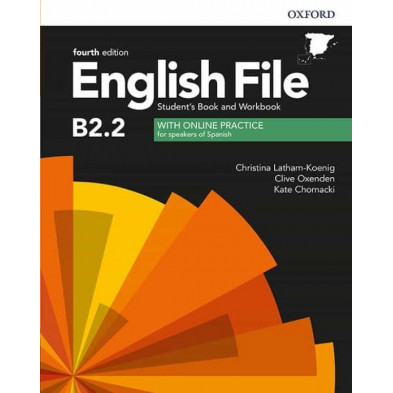 English File 4rd ed B2.2 Student's book + Workbook with key pack - Ed. Oxford