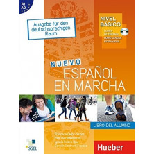Nuevo Español en Marcha Básico (Alemán) : Libro del alumno- Ed. Sgel