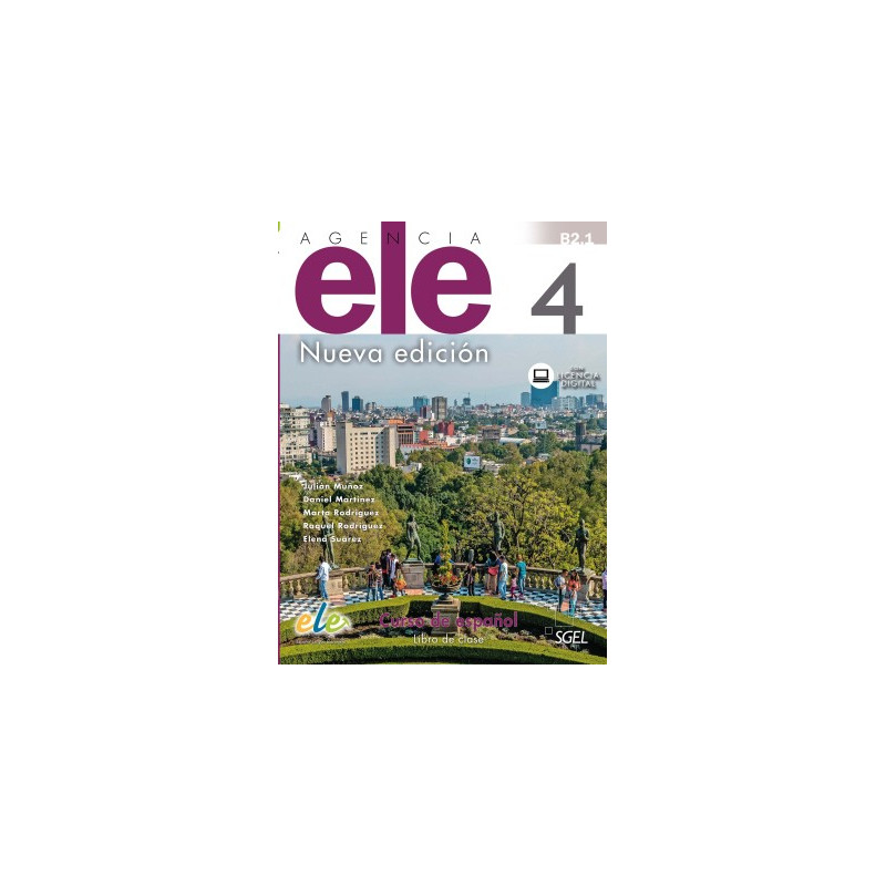 Agencia ELE 4 Nueva Edición - Libro de clase + Licencia digital - Ed. Sgel