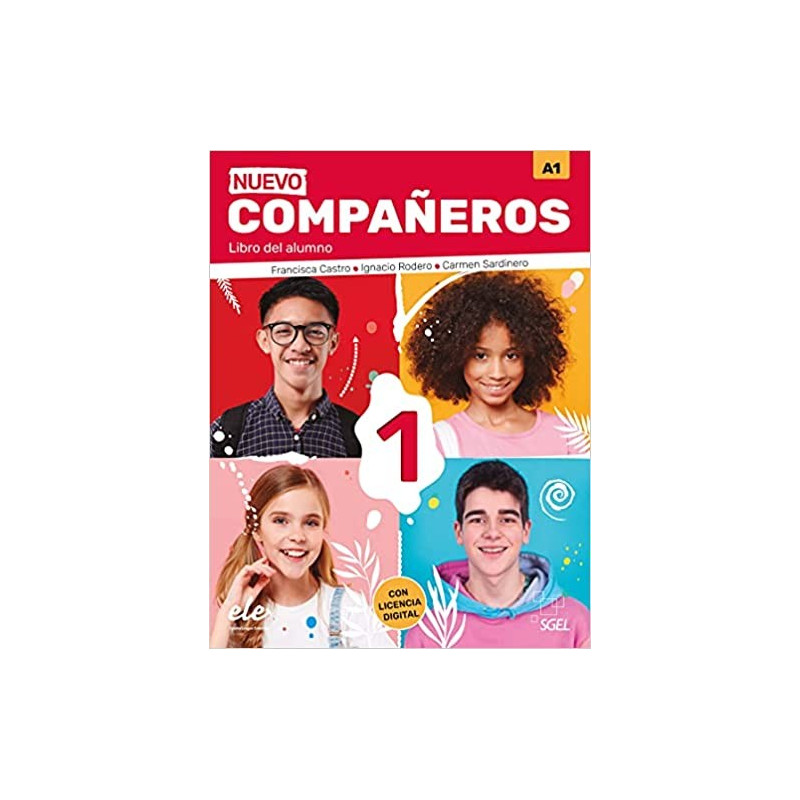 Nuevo Compañeros 1 - Libro del alumno + Licencia digital - Ed. Sgel