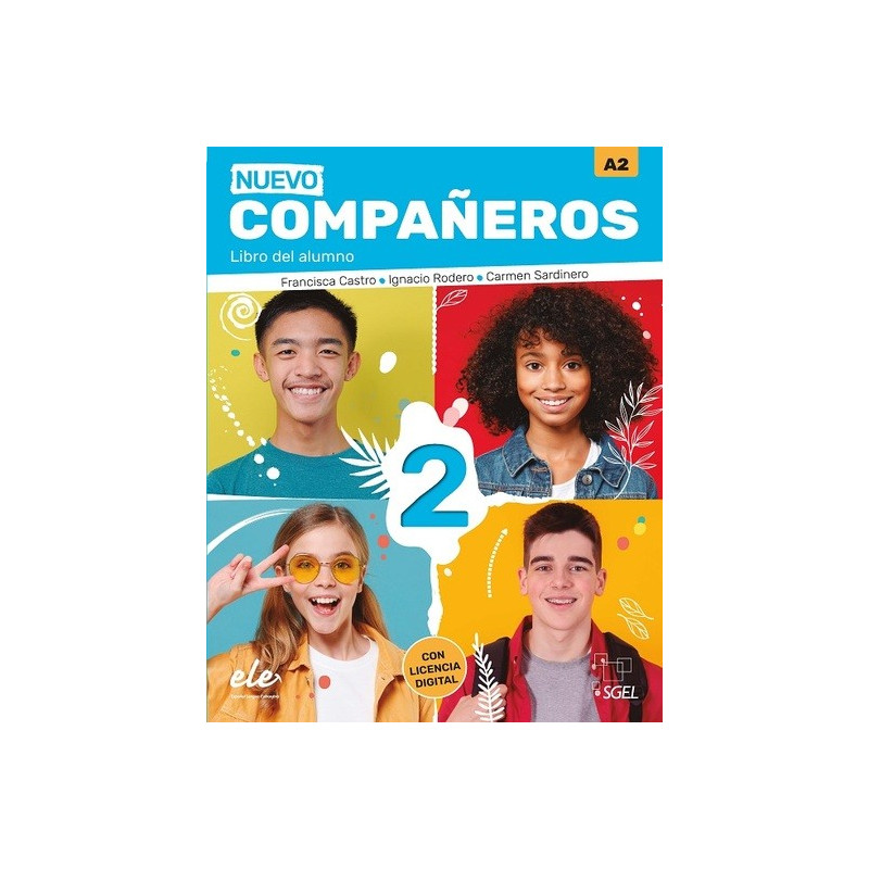 Nuevo Compañeros 2 - Libro del alumno + Licencia digital - Ed. Sgel