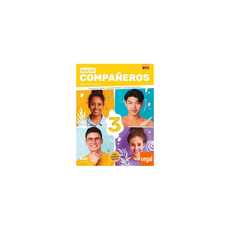 Nuevo Compañeros 3 - Libro del alumno + Licencia digital - Ed. Sgel