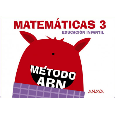 Matemáticas ABN 3 Cuadernos 1, 2 y 3 - Ed. Anaya