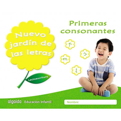 Nuevo Jardín de las Letras. Primeras consonantes - Ed. Algaida