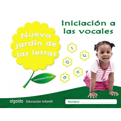Nuevo Jardín de las Letras. Iniciación a las vocales - Ed. Algaida