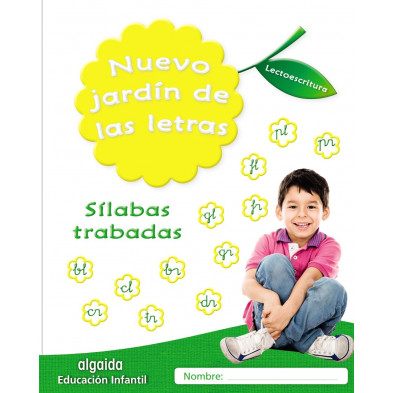 Nuevo Jardín de las Letras. Sílabas trabadas - Ed. Algaida