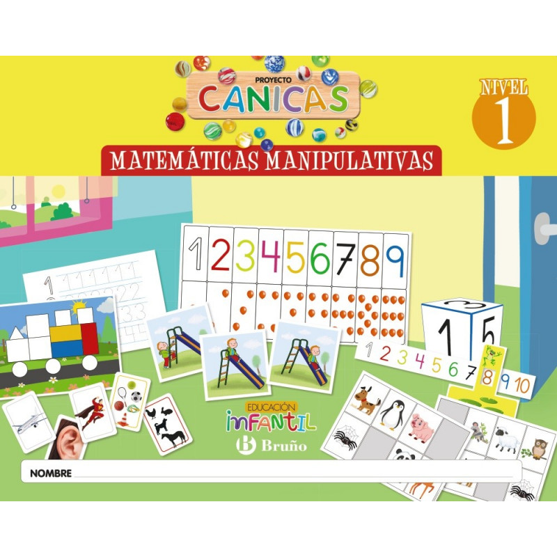 Matemáticas Proyecto Canicas Nivel 1 - Ed. Bruño