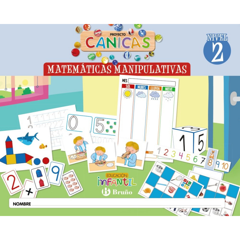 Matemáticas Proyecto Canicas Nivel 2 - Ed. Bruño