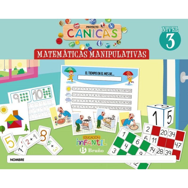 Matemáticas Proyecto Canicas Nivel 3 - Ed. Bruño