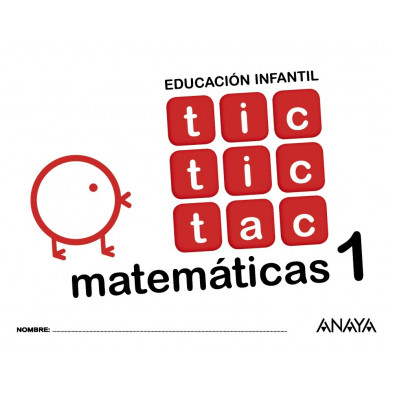 Tic tic tac matemáticas 1 - Ed. Anaya