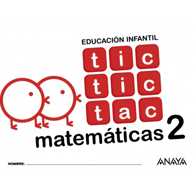 Tic tic tac matemáticas 2 - Ed. Anaya