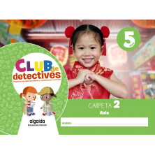 Club de detectives 5 años. Carpeta 2. "Asia" - Ed. Algaida