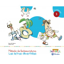 Las letras divertidas Pauta Cuaderno 3 - Ed. Bruño