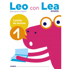 Leo con Lea. Cartilla de lectura 1 - Ed. Anaya