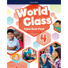 World Class 4 - Class Book Pack - Ed Oxford