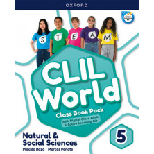 CLIL World Natural and Social Sciences 5 - Class Book Pack - Ed Oxford
