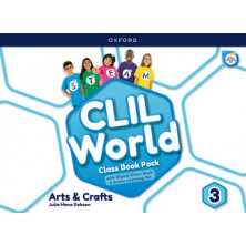 CLIL World Arts and Crafts 3 - Class Book - Ed Oxford