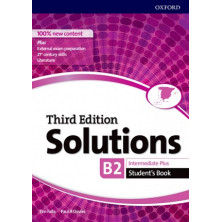 Solutions 3rd Edition Intermediate Plus B2 - Student's book - Ed Oxford