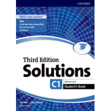 Solutions 3rd Edition Advanced C1 - Student's book - Ed Oxford