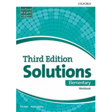 Solutions 3rd Edition Elementary A2 - Workbook - Ed Oxford