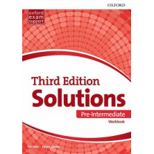 Solutions 3rd Edition Pre Intermediate B1 - Workbook - Ed Oxford
