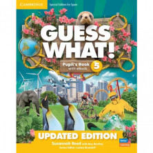 Guess What! Updated edition LEVEL 5 - Pupil's Book + eBook - Ed Cambridge