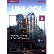 Unlock 5 Reading, Writing & Critical Thinking - Student's Book + Digital Pack - Ed. Cambridge