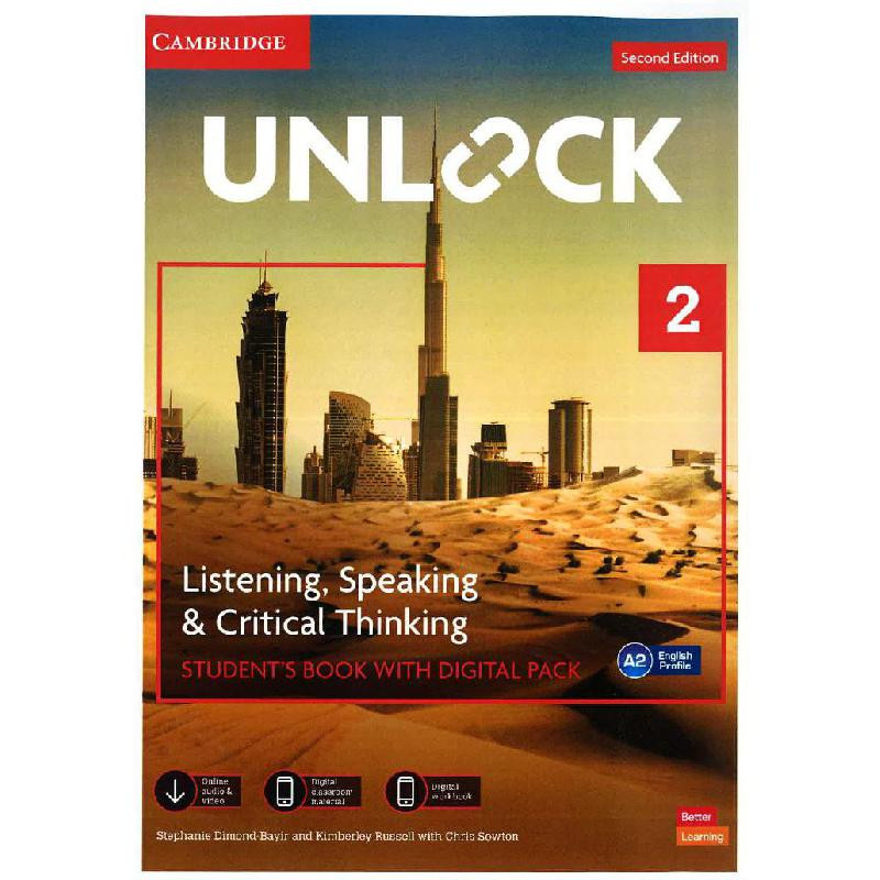 Digital　Critical　9781009031462　Cambridge　Student's　Ed.　Speaking　Unlock　Listening,　Pack　Thinking　Book