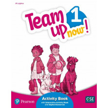 Team Up Now! 1 Activity Book and digital resources access code - Ed. Pearson