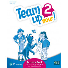 Team Up Now! 2 Activity Book and digital resources access code - Ed. Pearson