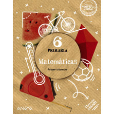 Matemáticas 6 (pack trimestres) - Ed. Anaya