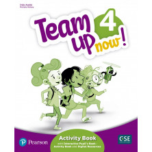 Team Up Now! 4 Activity Book and digital resources access code - Ed. Pearson