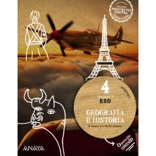 Geografía e Historia 4 (Asturias) - Ed. Anaya