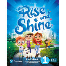 Rise and Shine 1 Pupil's Book and digital resources access code - Ed. Pearson