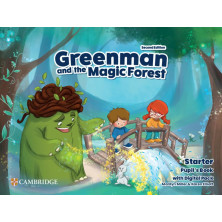 Greenman and the Magic Forest STARTER - Pupil's Book + Stickers + Pop-outs + Audio CD - Ed. Cambridge