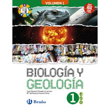 Biología y Geología 1 ESO 3 volúmenes Proyecto 5 etapas - Ed. Bruño