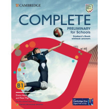 Complete Preliminary for Schools Student´s pack without answers - Student's Book + Workbook - Cambridge