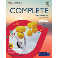 Complete Preliminary Student´s pack without answers - Student's Book + Workbook - Cambridge