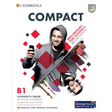 Compact Preliminary for Schools - Student's Pack without answers (SB + WB) + audio - Cambridge