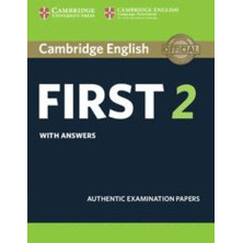 Cambridge English First 2 with answers + audio - Cambridge